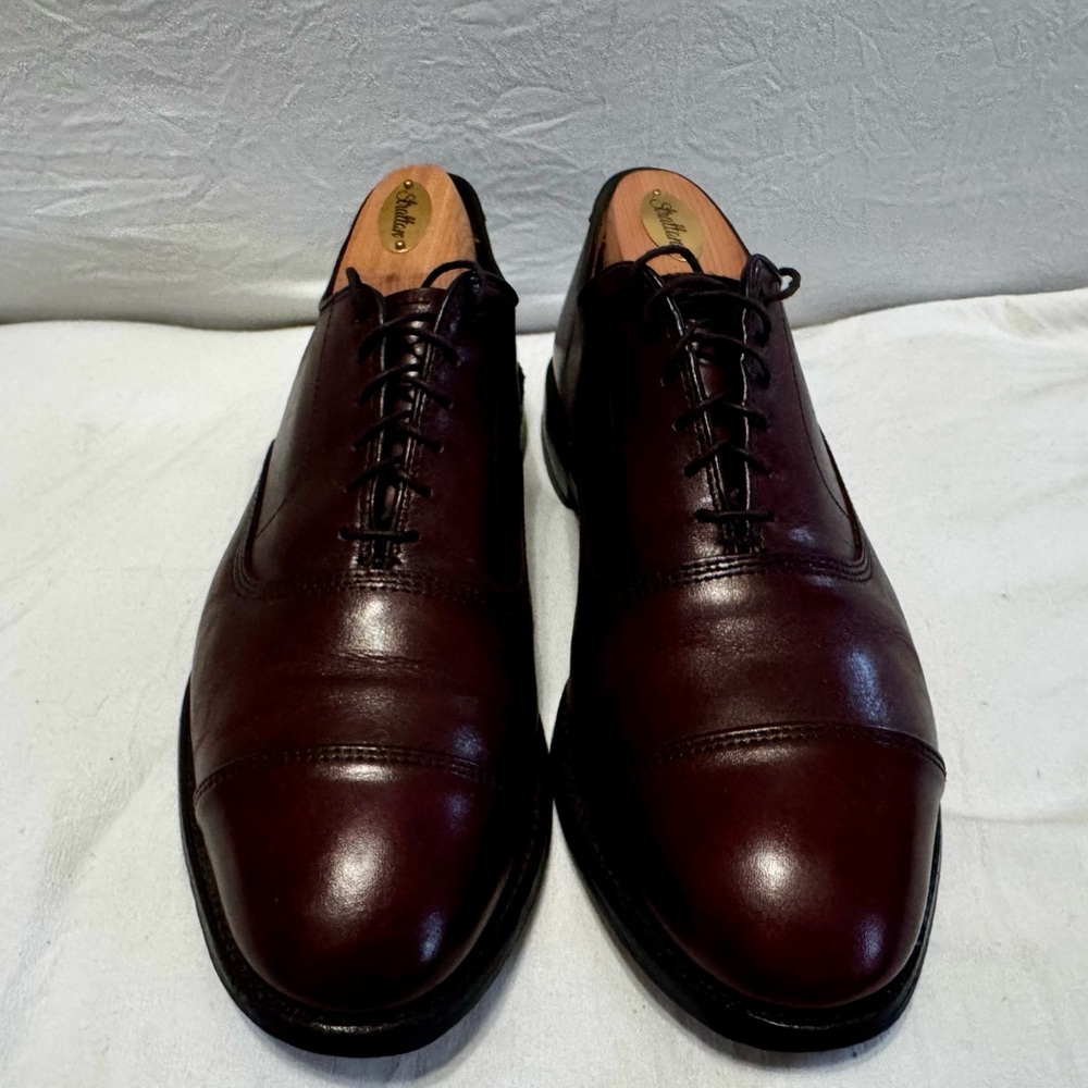 Allen Edmonds Park Avenue 7E Burgundy